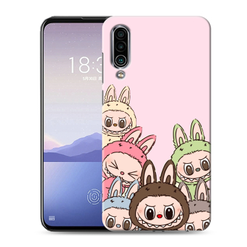Силиконовый чехол на Meizu 16Xs с принтом Лабубу