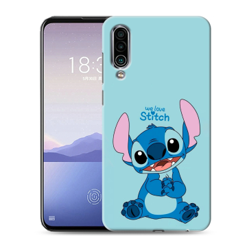 Силиконовый чехол на Meizu 16Xs с принтом Лило и Стич
