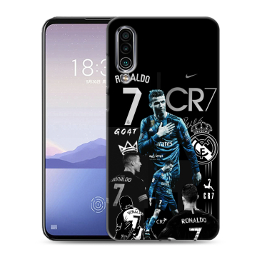 Силиконовый чехол на Meizu 16Xs с принтом Реал Роналдо