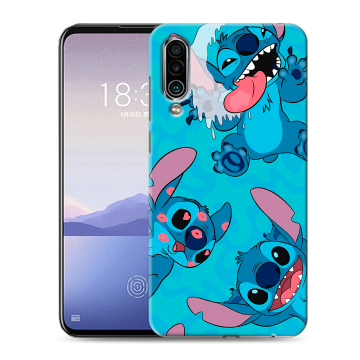 Силиконовый чехол на Meizu 16Xs с принтом Лило и Стич