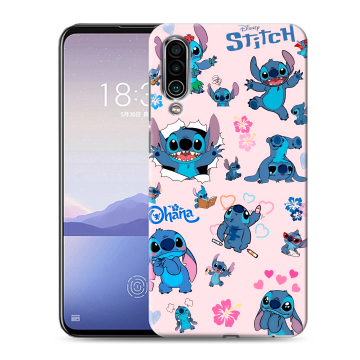 Силиконовый чехол на Meizu 16Xs с принтом Лило и Стич