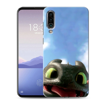 Силиконовый чехол на Meizu 16Xs с принтом Как приручить дракона