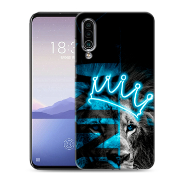 Силиконовый чехол на Meizu 16Xs с принтом Король лев