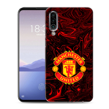 Силиконовый чехол на Meizu 16Xs с принтом Manchester United