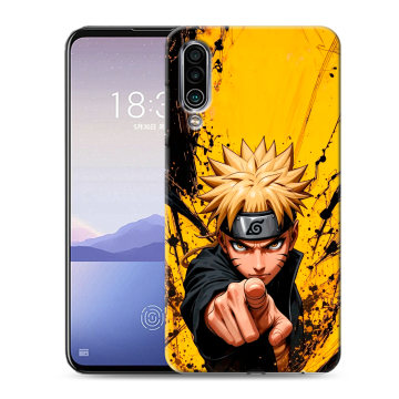 Силиконовый чехол на Meizu 16Xs с принтом Naruto Наруто