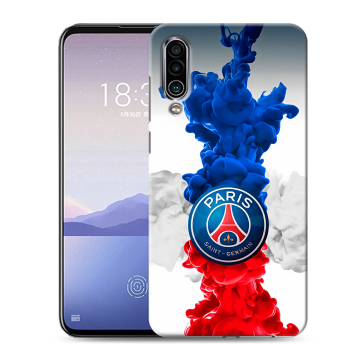 Силиконовый чехол на Meizu 16Xs с принтом PSG ПСЖ