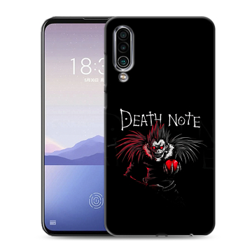 Силиконовый чехол на Meizu 16Xs с принтом Death note Тетрадь смерти