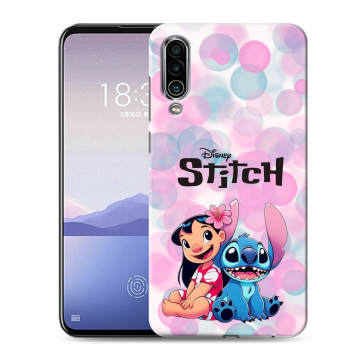 Силиконовый чехол на Meizu 16Xs с принтом Лило и Стич