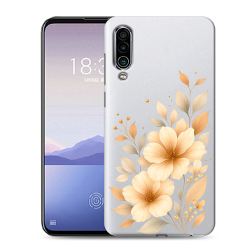 Силиконовый чехол на Meizu 16Xs с принтом для девушки