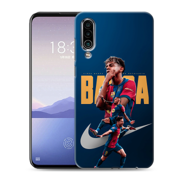 Силиконовый чехол на Meizu 16Xs с принтом Барселона Barca Yamal 