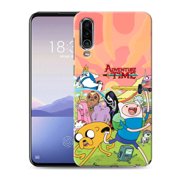 Силиконовый чехол на Meizu 16Xs с принтом Adventure time Время приключений