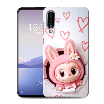 Силиконовый чехол на Meizu 16Xs с принтом Labubu Лабубу