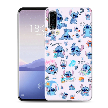 Силиконовый чехол на Meizu 16Xs с принтом Лило и Стич