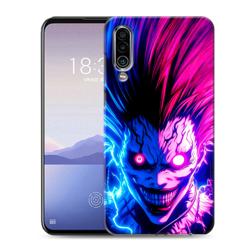 Силиконовый чехол на Meizu 16Xs с принтом Death note Тетрадь смерти