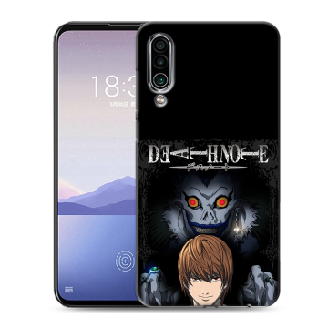 Силиконовый чехол на Meizu 16Xs с принтом Death note Тетрадь смерти