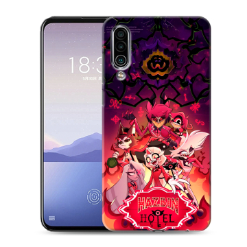 Силиконовый чехол на Meizu 16Xs с принтом Hazbin Hotel Отель Хазбин