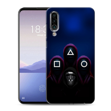 Силиконовый чехол на Meizu 16Xs с принтом Игра Кальмара