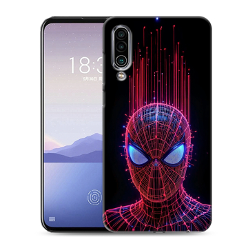Силиконовый чехол на Meizu 16Xs с принтом Spiderman Человек паук