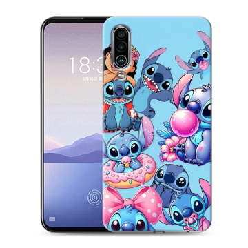 Силиконовый чехол на Meizu 16Xs с принтом Лило и Стич