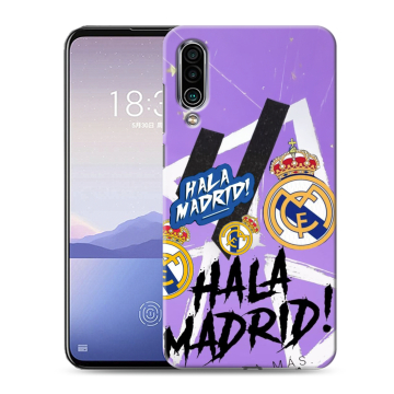 Силиконовый чехол на Meizu 16Xs с принтом Real Madrid Реал Мадрид