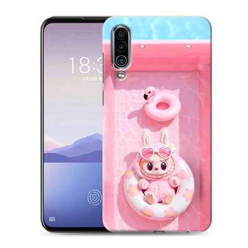 Силиконовый чехол на Meizu 16Xs с принтом Labubu Лабубу
