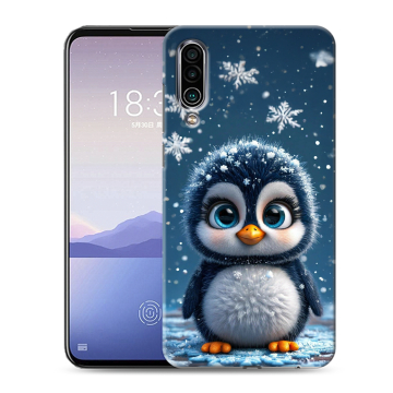 Силиконовый чехол на Meizu 16Xs с принтом Новый год