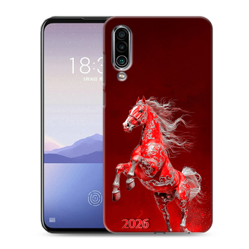Силиконовый чехол на Meizu 16Xs с принтом Новый год