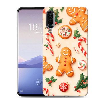 Силиконовый чехол на Meizu 16Xs с принтом Новый год
