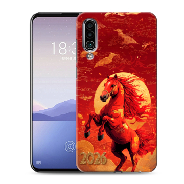 Силиконовый чехол на Meizu 16Xs с принтом Новый год