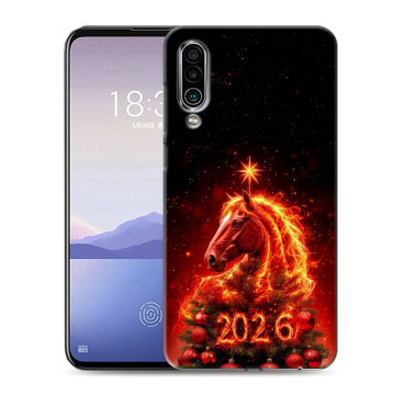 Силиконовый чехол на Meizu 16Xs с принтом Новый год