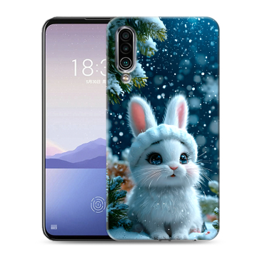 Силиконовый чехол на Meizu 16Xs с принтом Новый год