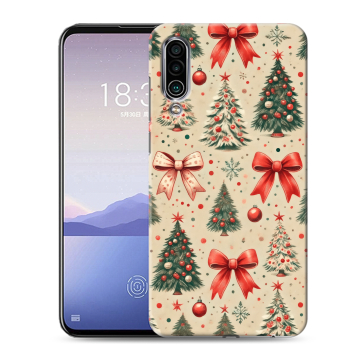 Силиконовый чехол на Meizu 16Xs с принтом Новый год