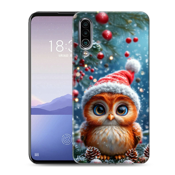 Силиконовый чехол на Meizu 16Xs с принтом Новый год