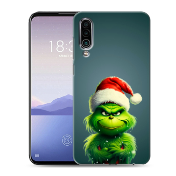Силиконовый чехол на Meizu 16Xs с принтом Новый год