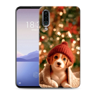 Силиконовый чехол на Meizu 16Xs с принтом Новый год