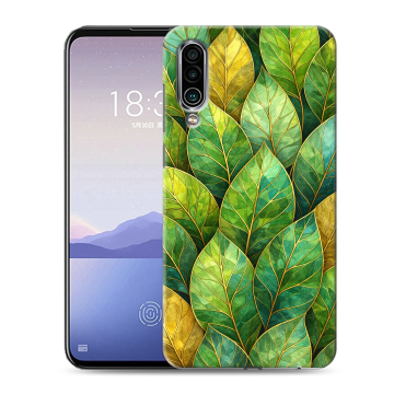 Силиконовый чехол на Meizu 16Xs с принтом женский