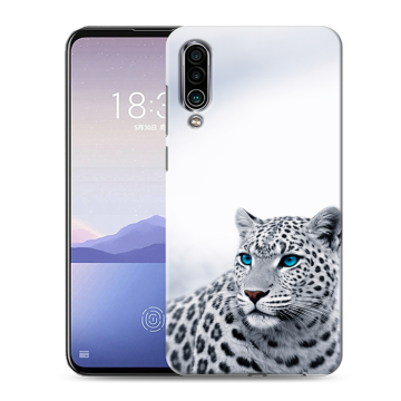 Силиконовый чехол на Meizu 16Xs с принтом женский