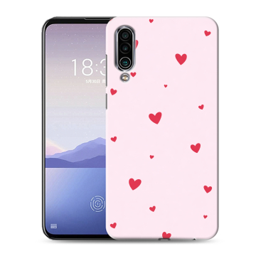 Силиконовый чехол на Meizu 16Xs с принтом для девочек