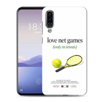 Силиконовый чехол на Meizu 16Xs с принтом для девочек