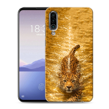 Силиконовый чехол на Meizu 16Xs с принтом женский