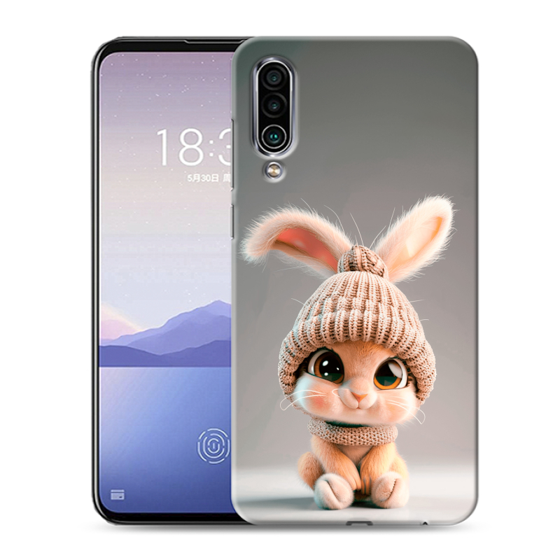 Силиконовый чехол на Meizu 16Xs с принтом Кролик Силиконовый чехол на Meizu 16Xs с принтом Кролик