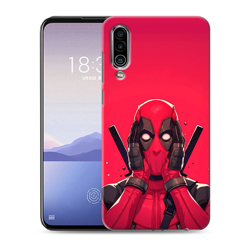 Силиконовый чехол на Meizu 16Xs с принтом Дедпул Deadpool Силиконовый чехол на Meizu 16Xs с принтом Дедпул Deadpool