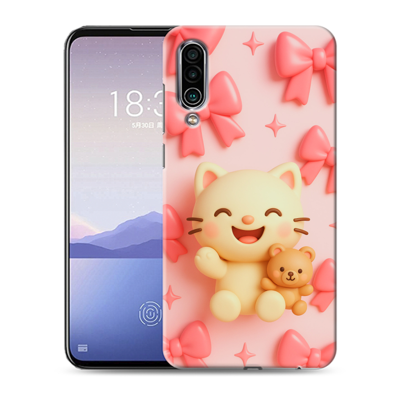 Силиконовый чехол на Meizu 16Xs с принтом для девочек Силиконовый чехол на Meizu 16Xs с принтом для девочек