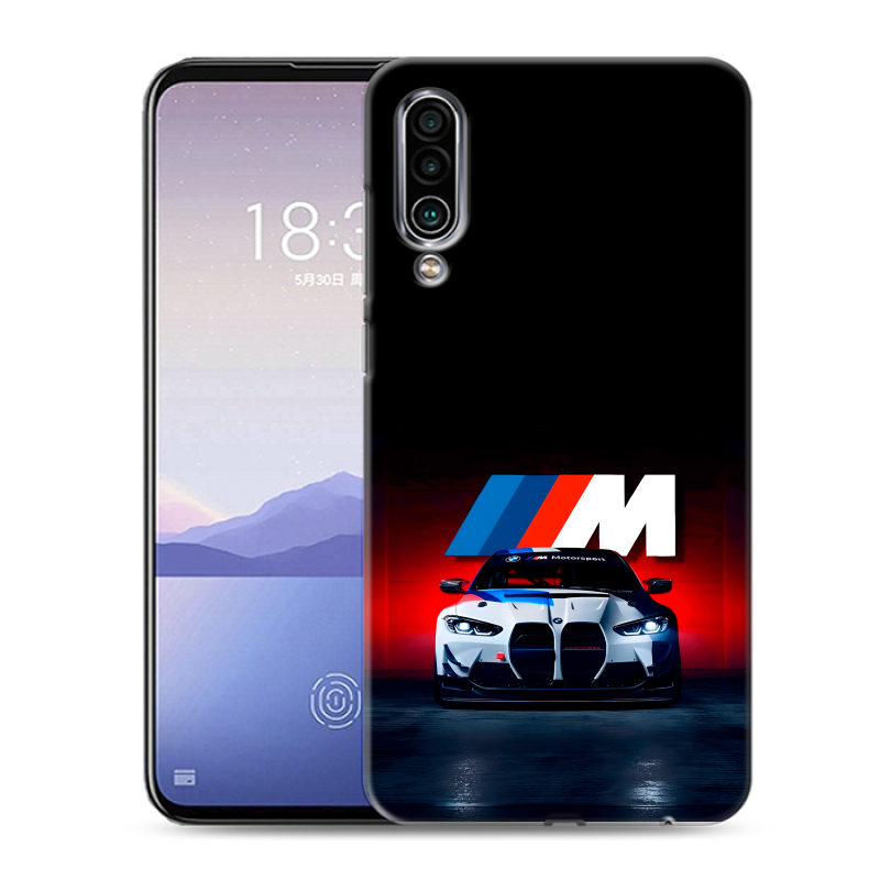 Силиконовый чехол на Meizu 16Xs с принтом БМВ BMW Силиконовый чехол на Meizu 16Xs с принтом БМВ BMW