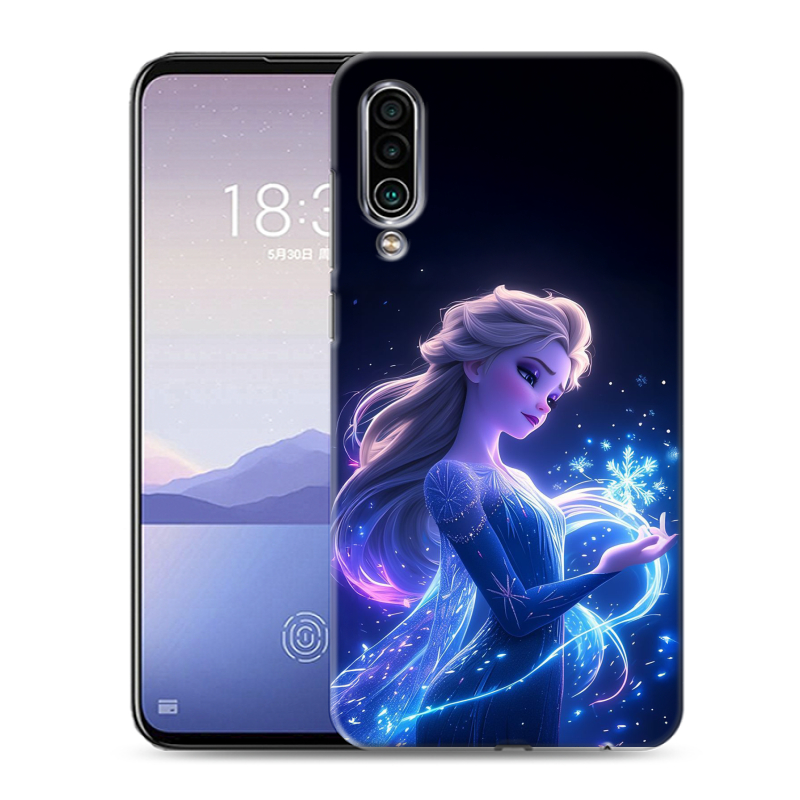 Силиконовый чехол на Meizu 16Xs с принтом Холодное сердце Frozen Силиконовый чехол на Meizu 16Xs с принтом Холодное сердце Frozen