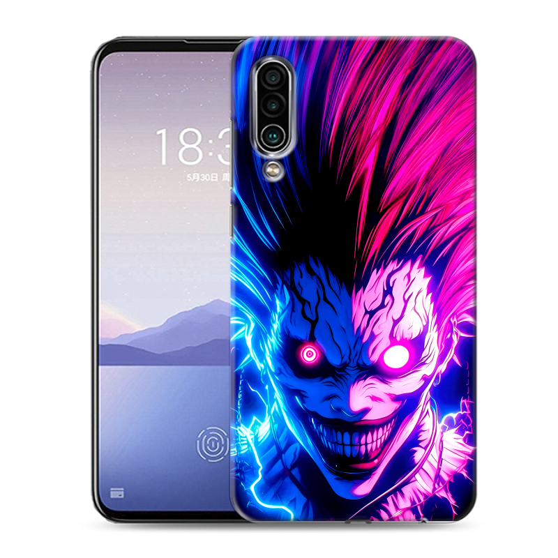 Силиконовый чехол на Meizu 16Xs с принтом Death note Тетрадь смерти Силиконовый чехол на Meizu 16Xs с принтом Death note Тетрадь смерти