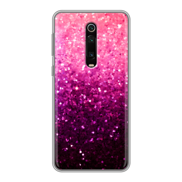 Силиконовый чехол на Xiaomi Mi 9T с принтом Блестки