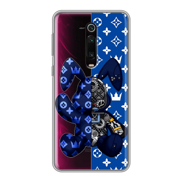Силиконовый чехол на Xiaomi Mi 9T с принтом Луи робот