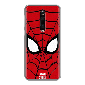 Силиконовый чехол на Xiaomi Mi 9T с принтом человек паук spiderman