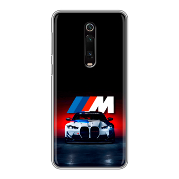 Силиконовый чехол на Xiaomi Mi 9T с принтом БМВ BMW